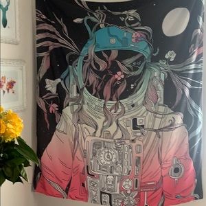 Astronaut tapestry